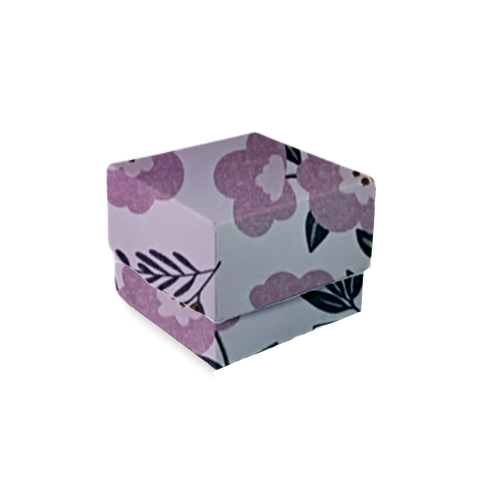 Plum Blossom Bliss Square Box