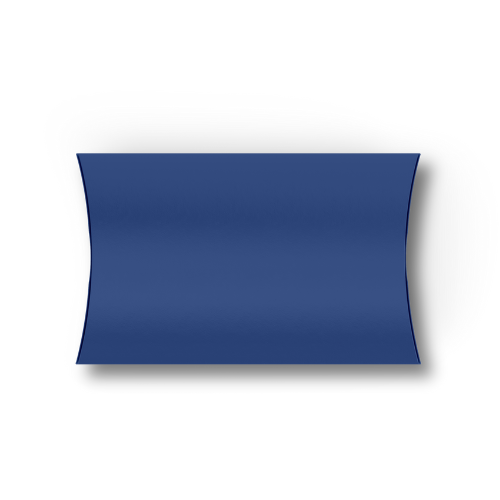 Dark Blue Pillow Box - Set of 2