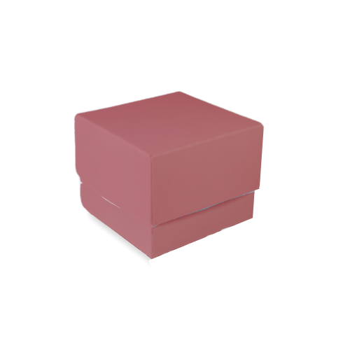 Pastel Red Square Box