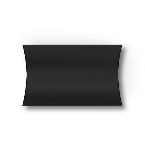 Black Pillow Box - Set of 2