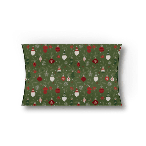 Christmas Charm Pillow Box - Set of 2